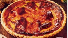 Tarte au flan de foie gras