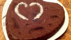 Brownie d'amour à la liqueur de fraise