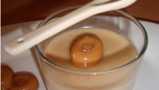 Panna cotta à la crème et Werther's Original