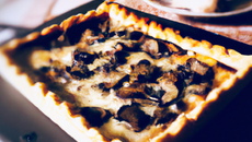 Tarte aux champignons classique