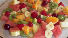 Salade de fruits métissée
