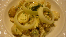 Salade de harengs aux pommes de terre