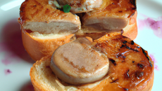 Briochine de foie- gras