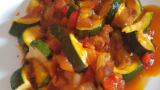Ratatouille de courgettes à ma façon