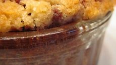 Mini crumbles au chocolat