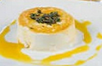 Chèvre Frais à la Gelée d'Orange et à la Mangue Alphonso