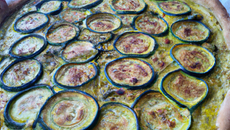 Tarte aux concombres