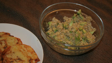 Salade quinoa et avocat