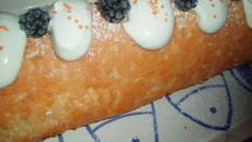 Roulés à la fève tonka, fourré à l'apple curd