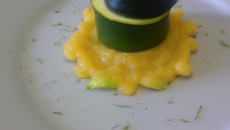 Courgette surprise and happy