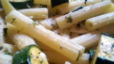 Penne aux courgettes