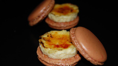 Macarons à la crème brûlée