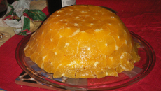 Bombe de Noël à l'orange