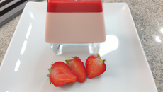 Bavarois fraise spéculoos