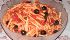 Casarecce à la sicilienne