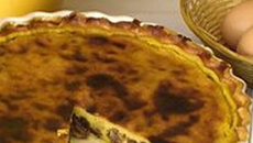 Tarte aux raisins et Macvin