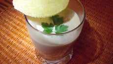 Velouté des bois sous son chapeau fromage