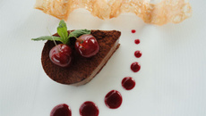 Larme chocolat griottes