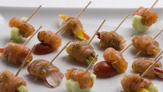 Mini-Brochettes de Saumon Fumé