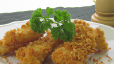 Aiguillettes de volaille panées aux flocons d'avoine