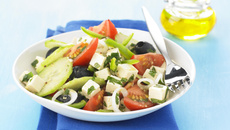 Salade de tofu à la grecque