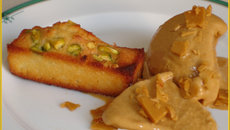 Glace caramel au beurre salé maison