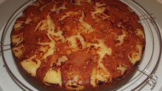 Gâteau renversé à l'ananas économique