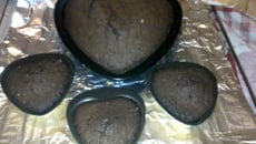 Cœur moelleux chocolat-gingembre