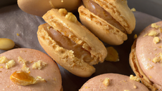 Macarons aux cacahuètes pour l'apéritif