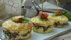 Mousselines de Mona Lisa aux gésiers