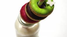 MIni-donuts de mardi gras