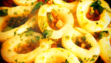 Plancha de calamar au chorizo