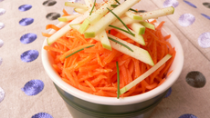 Carottes râpées à la pomme verte