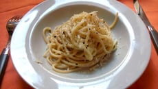 Spaghetti cacio e pepe