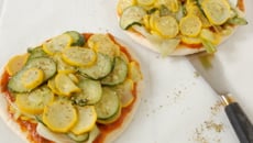 Pizzette aux courgettes