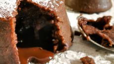 Fondant au chocolat aux saveurs vanillées