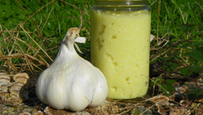 La pâte d'ail