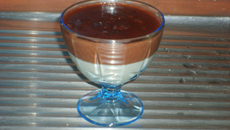 Fausse mousse aux chocolats