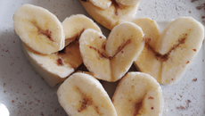 Cœurs à la banane