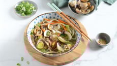 Bouillon asiatique aux coquillages