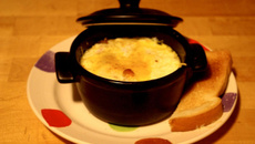 Œufs au bacon en cocottes