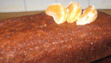 Cake à la clémentine