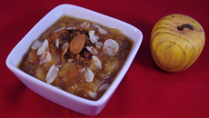 Compote pomme pruneaux et cannelle