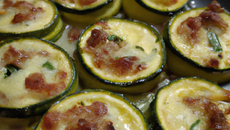 Courgettes au pécorino
