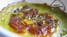 Soupe gratinée de courgettes à l'estragon