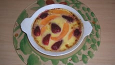 Gratin aux fraises et au melon