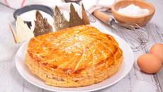 Galette poire caramel