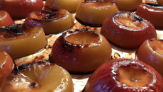 Pommes au four sucrées