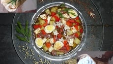 Soupe Okrochkaefir et ses girolles