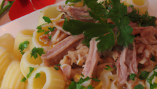 Pâtes aux câpres et thon